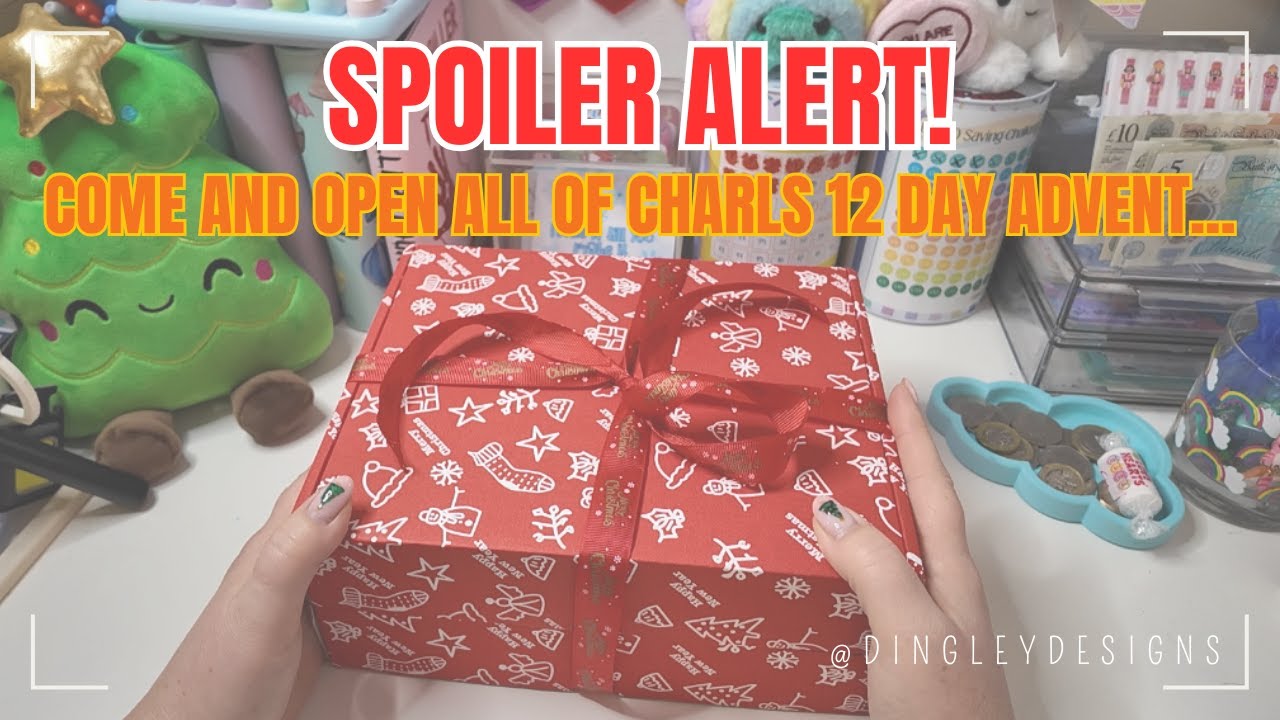 СПОЙЛЕР — Давайте откроем весь 12-дневный адвент-календарь от Charls Cash Budgets! 