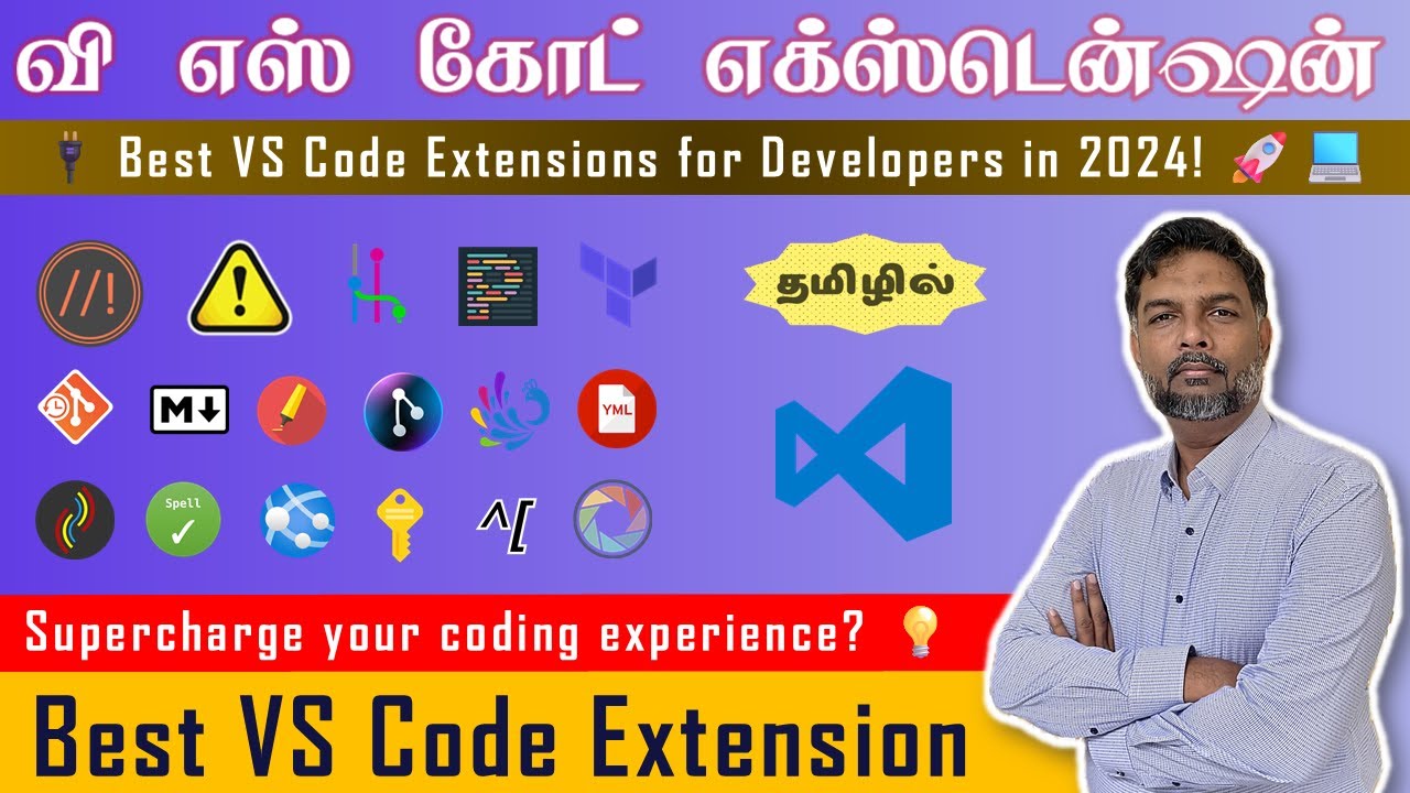 🔌 Best VS Code Extensions for Developers in 2024! 🚀💻 வி எஸ் கோட் ...