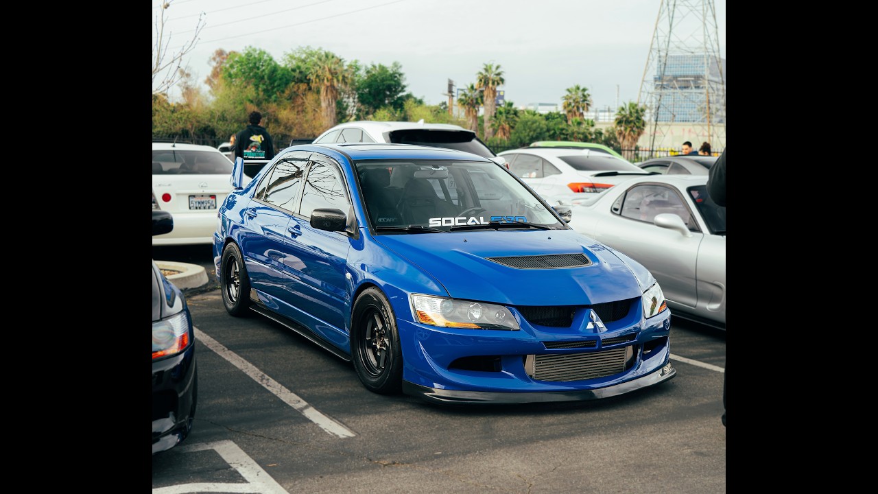 THE HEAD IS BACK FOR THE EVO ! (Cars & Coffee Meet)