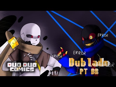 Ink Sans VS Error Sans | Animação DUBLADA PT-BR [Por Nec Animations]