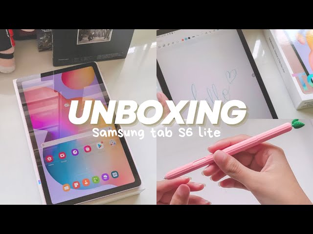 Samsung Galaxy Tab S6 Lite  Unboxing en español 