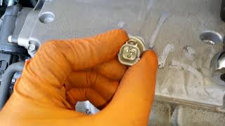 HONDA ODYSSEY 2017 OIL PRESSURE SENSOR REPLACEMENT CODE P3400 CYLINDER DEACTIVATION SYSTEM BANK 1