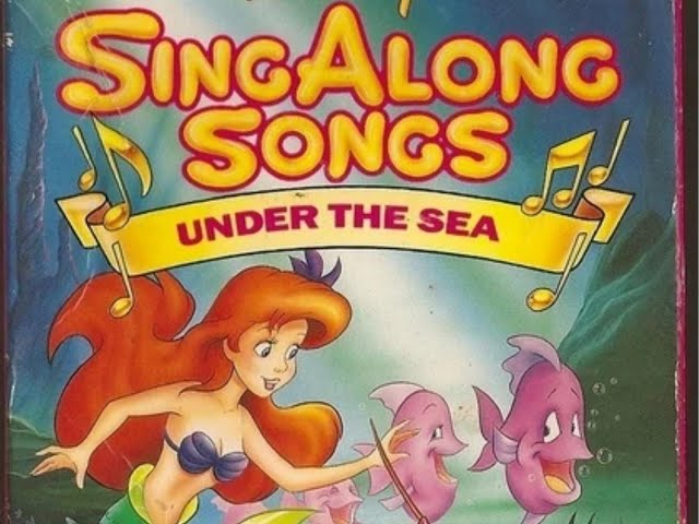 Disney's Sing Along Songs: Under the Sea (volume 6) VHS | Walt