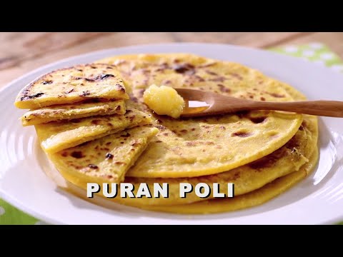 बनायें स्वादिष्ट पूरन पोली | Gujarati Puran Poli | Sweet Recipes | FoodFood - FOODFOODINDIA