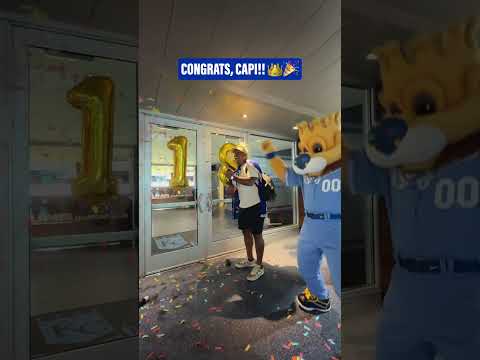 We Threw a Surprise Party for Salvy π #kcroyals #salvadorperez #surprise #confetti #MLB