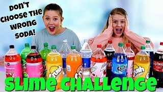 Details Don't Choose the Wrong Soda Slime Challenge | Taylor and Vanessa News