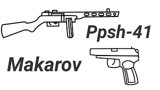 (Stick Fighter) Ppsh-41 And Makarov Test With Sound