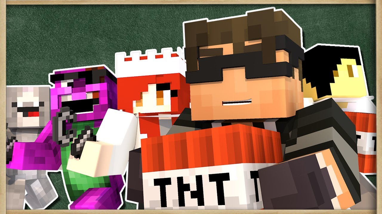 Minecraft TEACHER! TNT IN SCIENCE CLASS! Minecraft Roleplay ~ Skydoesminecraft