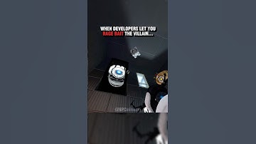 When Developers Let You Rage Bait the Enemy… #shorts #portal2