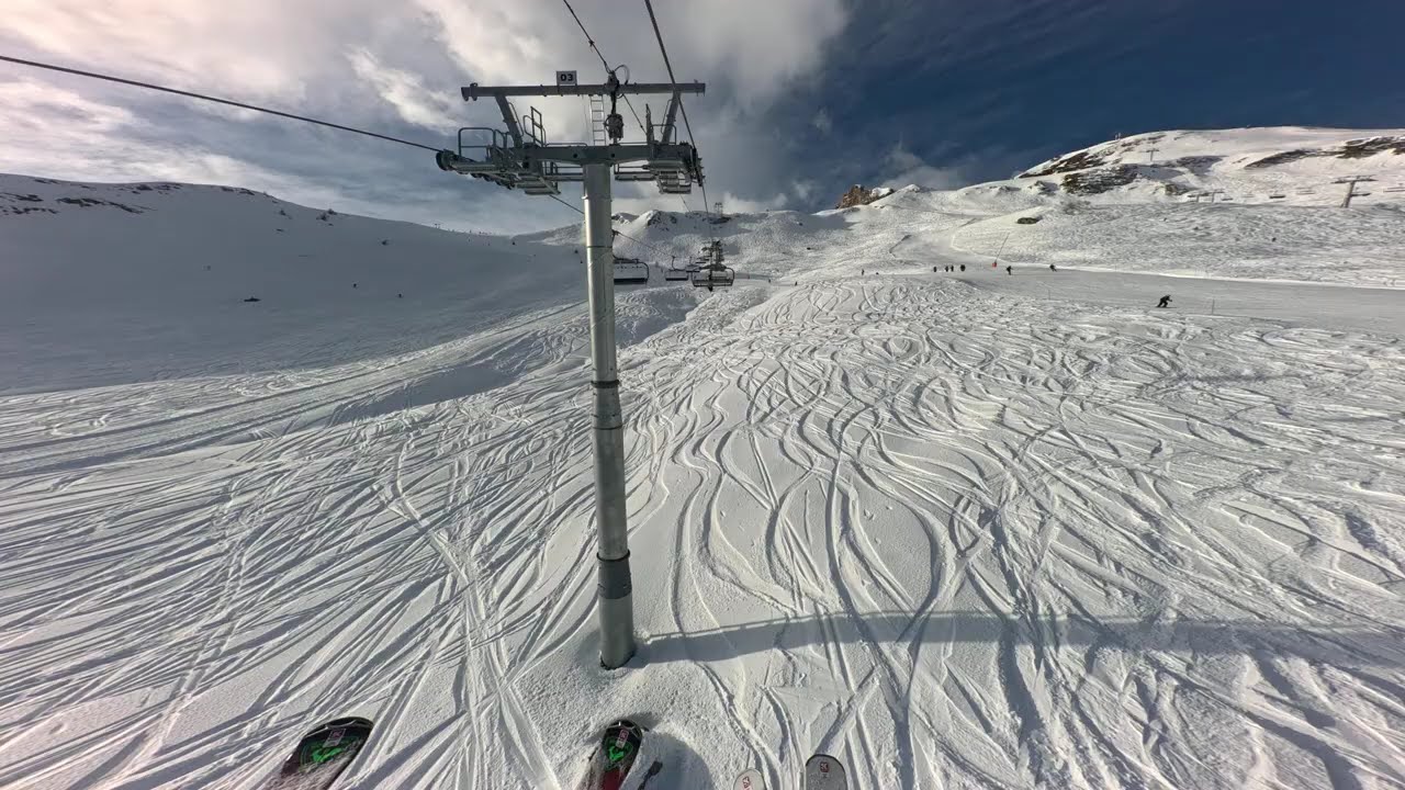 REGRESANDO A TIGNES 2100 QUINTO DIA SKI