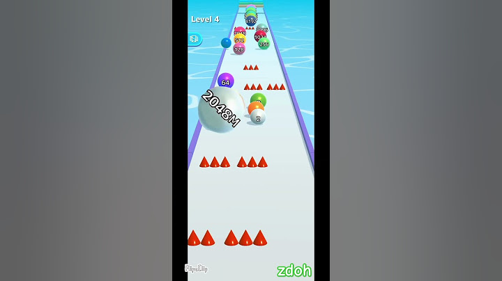 JUST GOT 2048M ON BALL RUN INFINITY!!!!!!!!