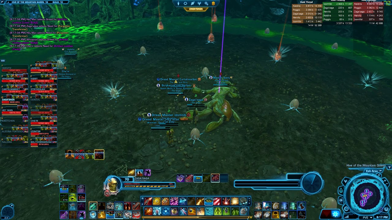 Swtor Ambrosia & The Edge Mutated Geonosian Queen HM16 - YouTube