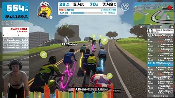 LIVE Zwift Race - Zrace Stage 3: Race Watopia - Two Bridges Loop