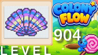 Colony Flow Level 904 walkthrough (Hard) Solution
