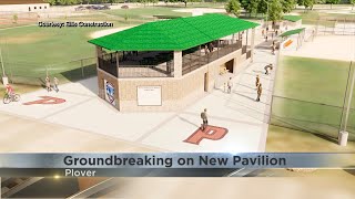 New pavilion groundbreaking in Plover at Woyak Park