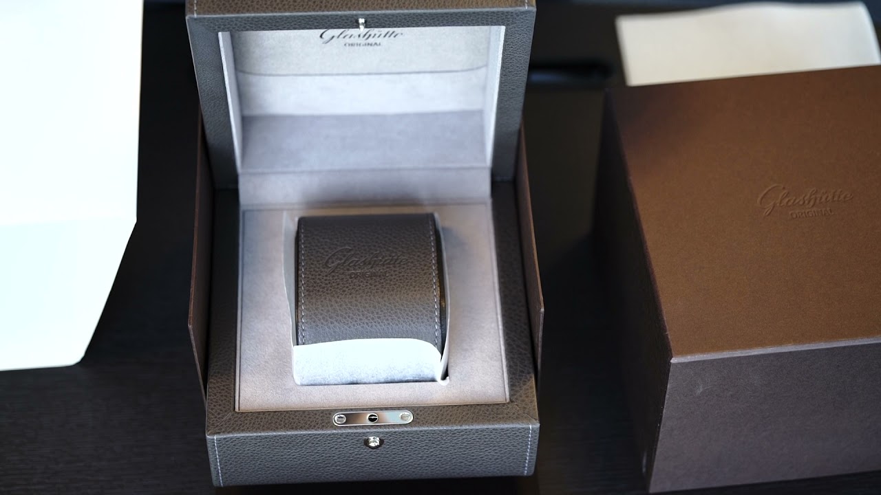 Glashütte Original BOX Unboxing the Glashütte Original SeaQ Panorama Date 43.2mm - YouTube