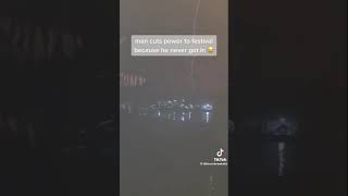 Russian Electrician Cut Off Power In Festival Because He Wanted To Sleep
