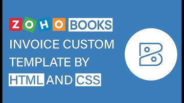 How To Design Zoho Books Invoice Custom Template By HTML and CSS