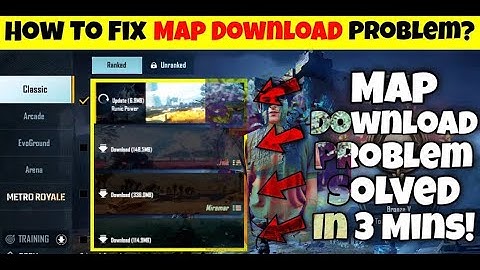 PUBG Mobile Map Download Error (Download Nan%) After Update🔥 | How to fix Pubg Map not downloading