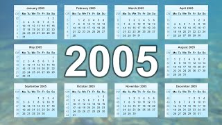 2005 Calendar