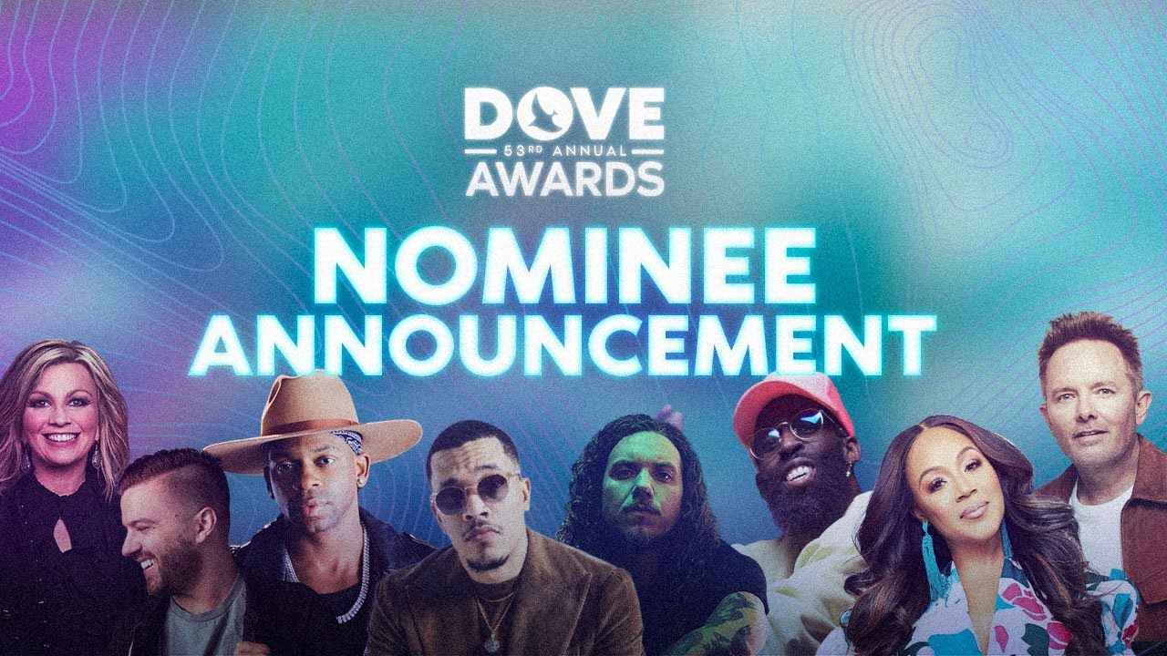 2022 Dove Awards Nominee Announcement YouTube