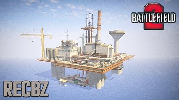 Battlefield 2 RECBZ Mod - Oil Platform | Singleplayer