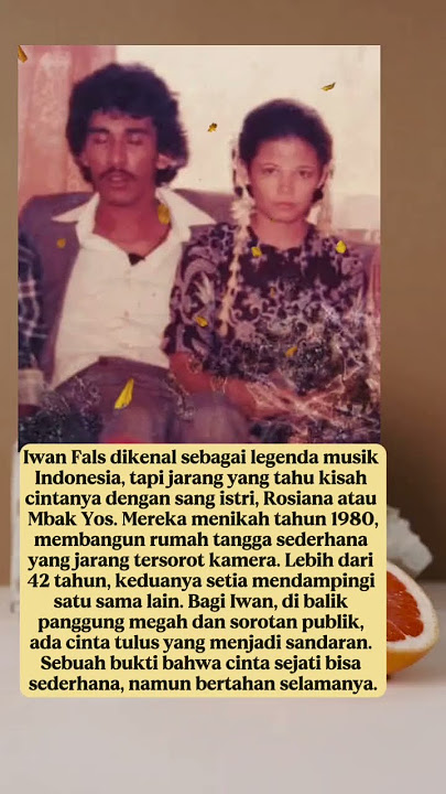 Iwan Fals & Mbak Yos: 42 Tahun Cinta yang Jarang Tersorot