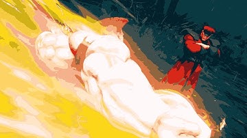 Street Fighter Guile VS Bison Version 2