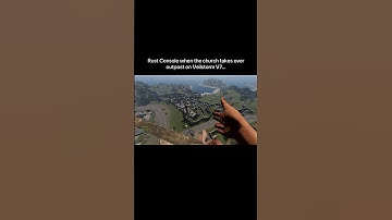 Rust Console when the church takes over outpost…#shorts #rust #rustconsole