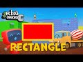 Learn Colours AND Shapes On The Construction Site!｜Vehicles For Kids｜Gecko
