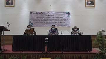 WORKSHOP REVISI PERMENDAGRI NO 1 TAHUN 2016 DIBUKA LANGSUNG OLEH DIRJEN BINA PEMDES