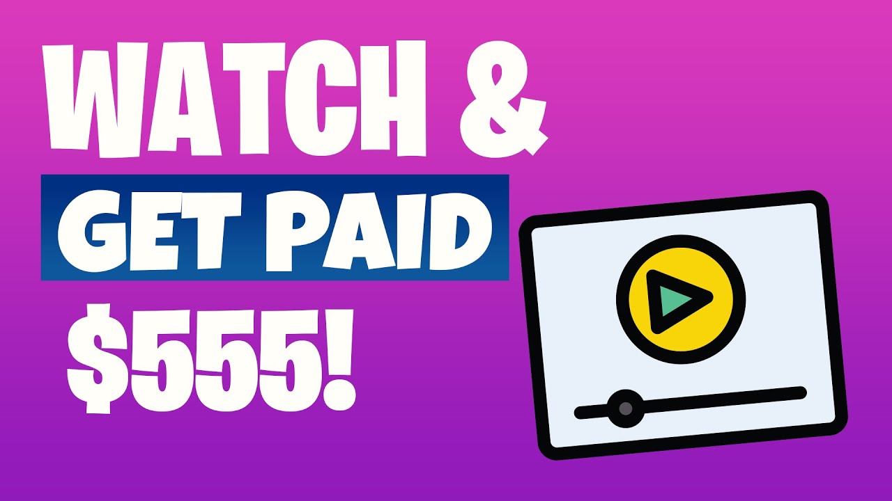 Watch and Get Paid 555! Its Available WORLDWIDE (Make Money Online