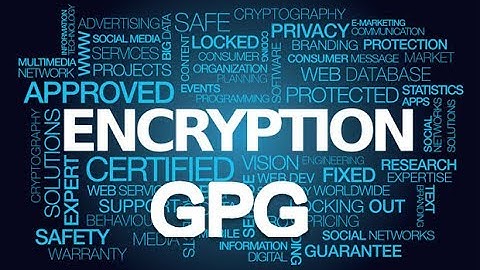 شفر ملفاتك بإستخدام برنامج gnu privacy guard في نظام اللنكس