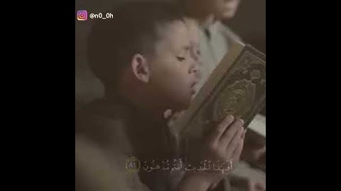 حالات واتس اب دينية تلاوة ترد الروح (انه لقرءان كريم)