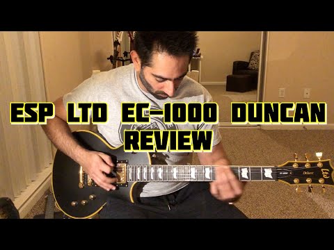 ESP LTD EC 1000 Duncan Review - YouTube
