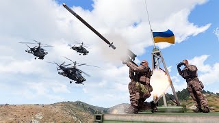 Ukrainian Stinger Missiles Send Russian High-Tech Fighters To Hell - Arma 3