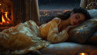 🌙 Hearthside Harmony: 🎹 Soothing Piano, 🔥 Cozy Flames, and a Girl’s Dreamy Rest ✨🛌