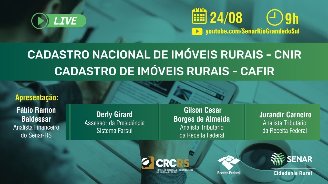 Live sobre CNIR e CAFIR - YouTube