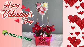 DOLLAR TREE DIY VALENTINES DAY GIFT / DECOR TUTORIAL (LAST MINUTE GIFT)