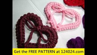 free crochet heart free patterns.