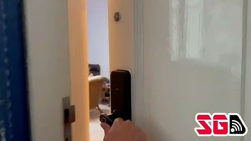 GENESIS GT02 Revo Gate + X350 Smart Mortise Door Lock Bundle with Synchronize Unlocking for HDB