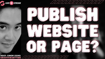 [Groove@Anytime] NEW GroovePages Feature: Publish Current Page