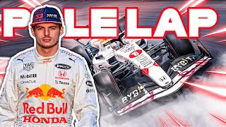 😱Mighty Pole Lap at Suzuka from Max Verstappen & The White RedBull RB18 | 1:25.617 [4K]