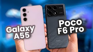 POCO F6 Pro vs Galaxy A55 ¿Cuál es mejor opción? by EG Tech Plus 1,071 views 6 days ago 5 minutes, 38 seconds