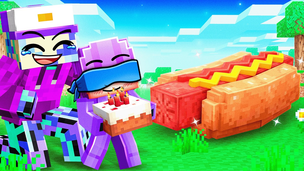 Surprising Baby Dash with DREAM BIRTHDAY in Minecraft!