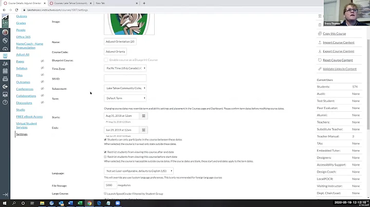 Canvas Gradebook, the Basics (Treva Thomas)