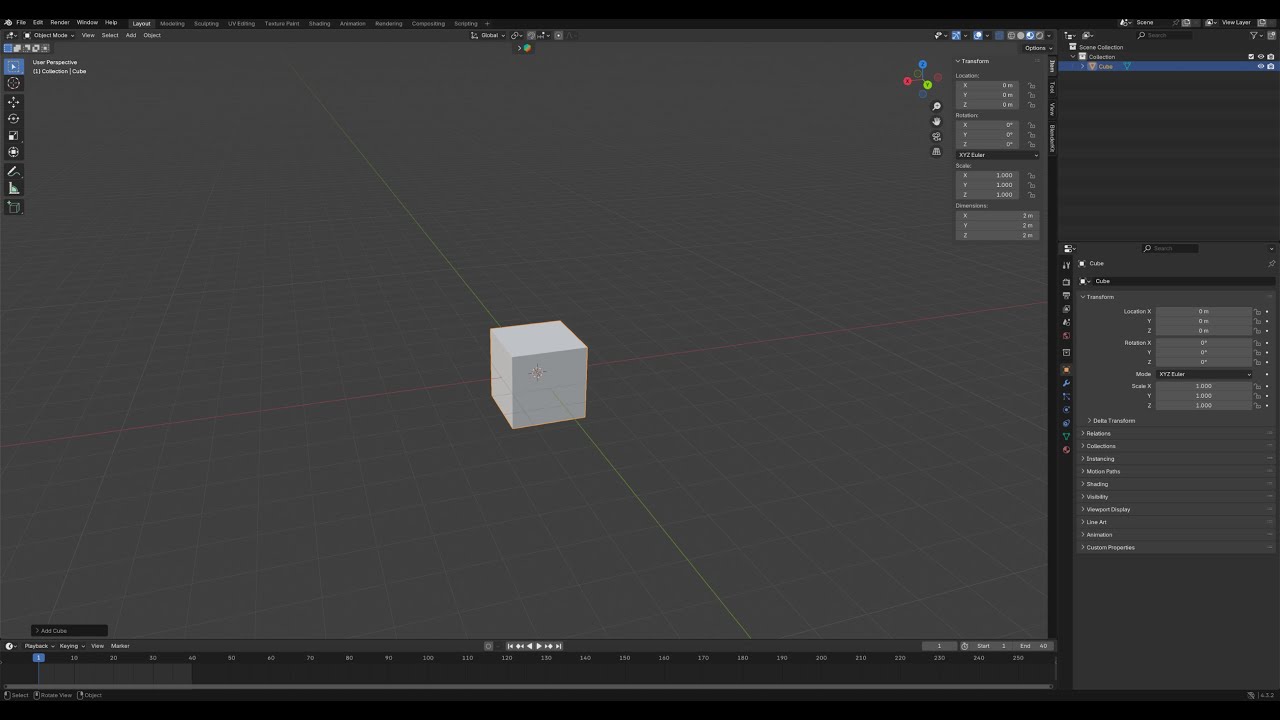 How to make impact frames in blender (EASY) - YouTube