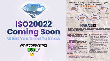 🚨 Banks Are Choosing ISO 20022 Coins | The Future of $XRP $XLM $XDC $ALGO $HBAR $QNT $IOTA #iso20022