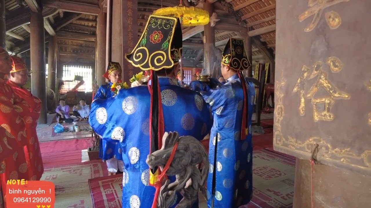 Tế Lễ Đình Làng Phú Mỹ Xã Tự Lập Mê Linh Hà Nội P1