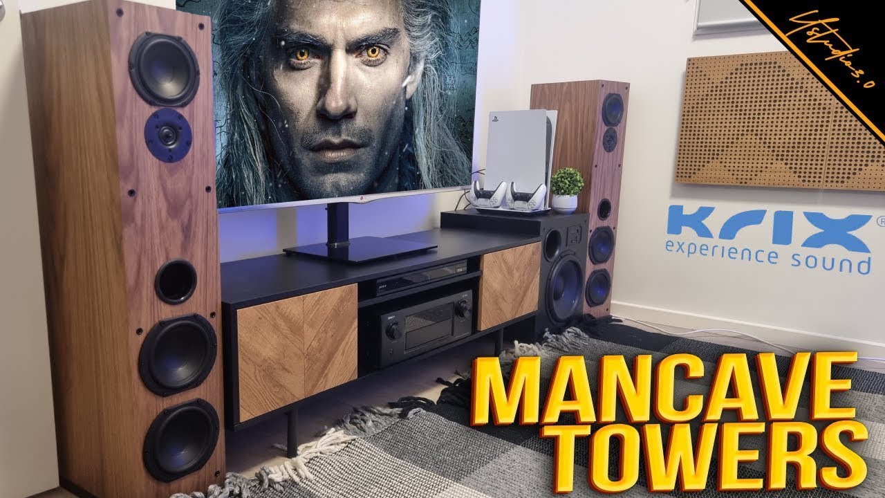 My Mini Home Theater just got REAL!! KRIX HARMONIX Mk2 Speaker Unboxing & Overview
